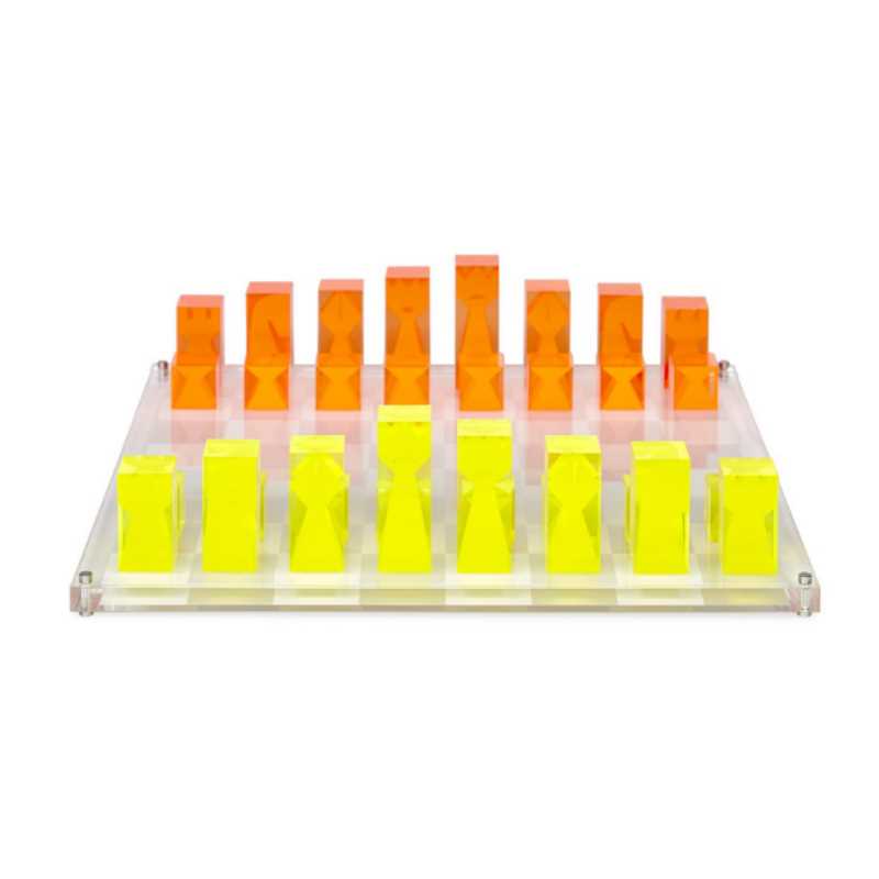 Hot Sælg Kids og Voksne Acryl Chess Set
